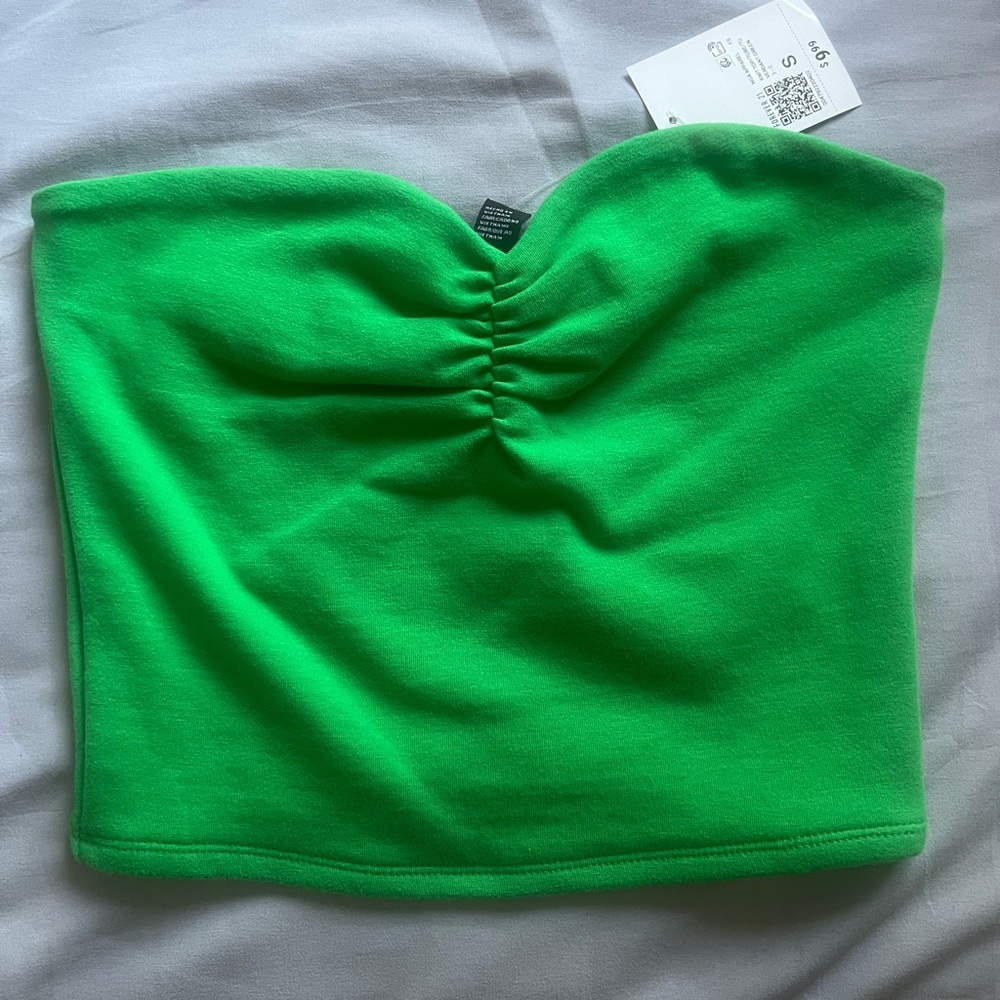 green tube top
